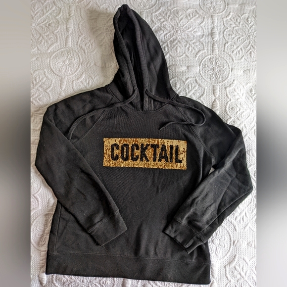 Fleece Hoodie- Cocktail/Coffee - Picture 1 of 2